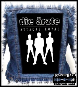 DIE ARZTE - Attacke Royal -- Backpatch