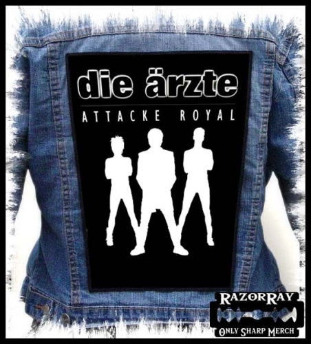 DIE ARZTE - Attacke Royal -- backpatch back patch.jpg