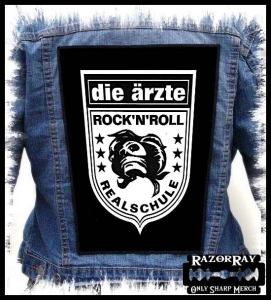 DIE ARZTE - Rock'n'Roll Realschule -- Backpatch