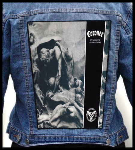 CORONER - Punishment for Decadence -- Backpatch.jpg