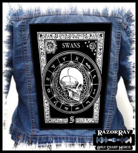 SWANS - Skull -- Backpatch Back Patch.jpg
