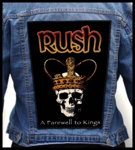 RUSH - A Farewell to Kings -- Backpatch