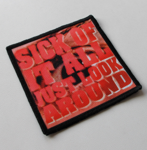SICK OF IT ALL- Just Look Around -- Patch