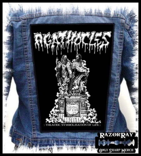 AGATHOCLES - Theatric Symbolisation Of Life -- backpatch back patch.jpg
