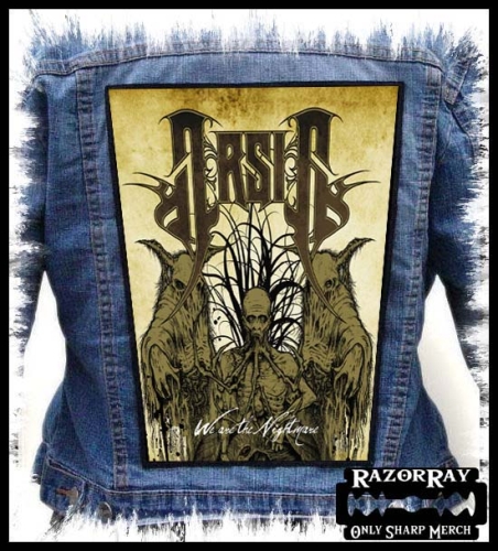 ARSIS - We Are the Nightmare -- backpatch back patch.jpg
