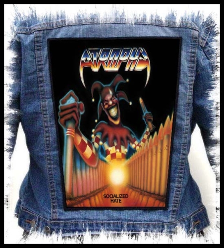 ATROPHY - Socialized Hate -- backpatch back patch.jpg