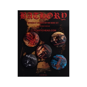 BATHORY - Badges [5 pack] 