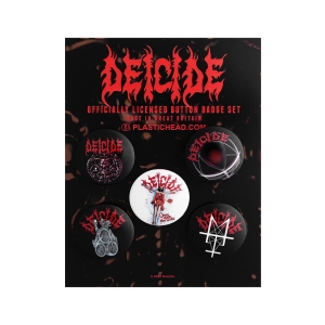DEICIDE  - Badges [5 pack] 