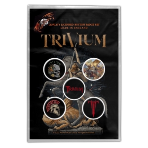 TRIVIUM -- Badges [5 Pack] 