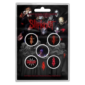 SLIPKNOT - WE ARE NOT YOUR KIND -- Badges [5 Pack] 