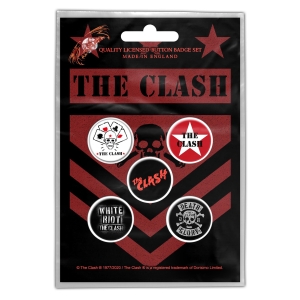 THE CLASH - LONDON CALLING -- Badges [5 Pack] 