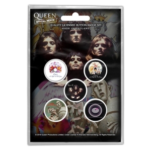 QUEEN - EARLY ALBUMS -- Badges [5 Pack]