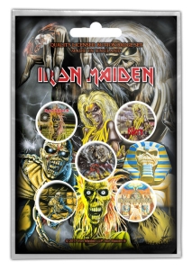 IRON MAIDEN #3 -- Badges [5 Pack] 
