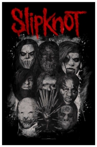Flag SLIPKNOT - MASKS