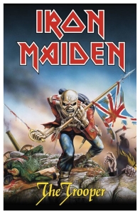 Flag IRON MAIDEN - THE TROOPER