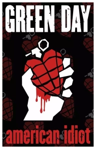 Flag GREEN DAY - AMERICAN IDIOT