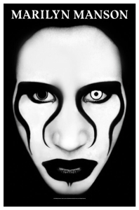 Flaga MARILYN MANSON - DEFIANT FACE