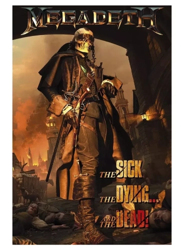 flaga MEGADETH - THE SICK, THE DYING AND THE DEAD.webp