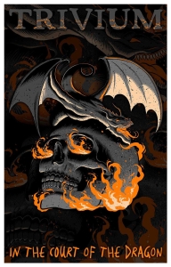 Flaga TRIVIUM - IN THE COURT OF THE DRAGON