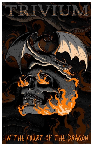 flaga TRIVIUM - IN THE COURT OF THE DRAGON.jpg