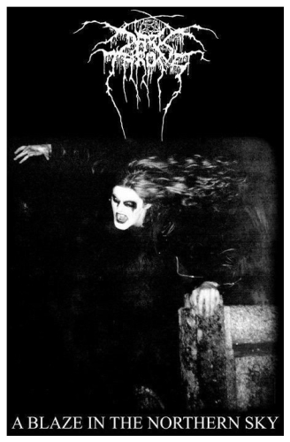 flaga DARKTHRONE - A BLAZE IN THE NORTHERN SKY.jpg