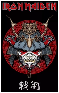 Flag IRON MAIDEN - SENJUTSU SAMURAI EDDIE