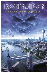 Flag IRON MAIDEN - BRAVE NEW WORLD