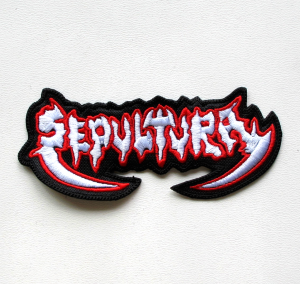Naszywka Haftowana Sepultura - Logo Shaped