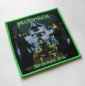 Naszywka NECROPHAGIA - Moribundis Grim [green]