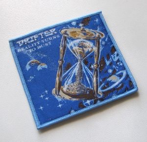 DRIFTER - Reality Turns To Dust [blue] -- Woven Patch  