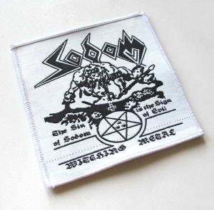 Naszywka SODOM - Witching Metal [white]