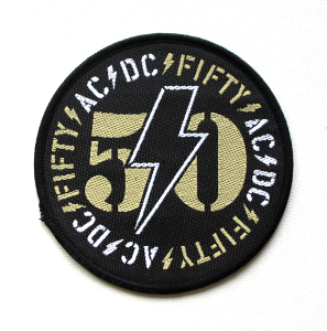 Naszywka AC/DC - Fifty