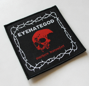 EYEHATEGOD - Southern Discomfort [black] -- Woven Patch 