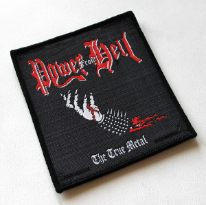 POWER FROM HELL - The True Metal [black] -- Woven Patch