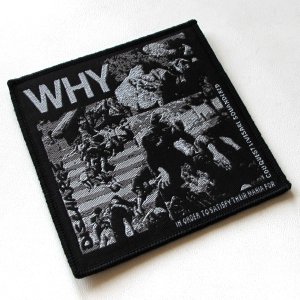 Naszywka DISCHARGE - Why [black]