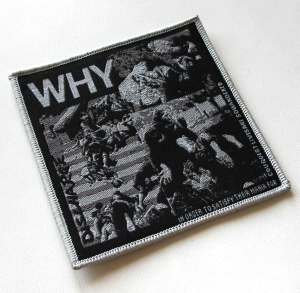 Naszywka DISCHARGE - Why [white] 