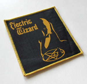 ELECTRIC WIZARD - Pentagram [yellow] -- Woven Patch