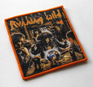 Naszywka RUNNING WILD - Black Hand Inn [orange]