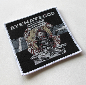 Naszywka EYEHATEGOD - Confederacy Of Ruined Lives [white]