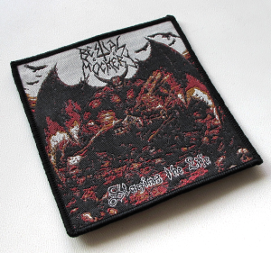 Naszywka BESTIAL MOCKERY - Slaying The Life [black]