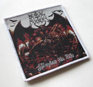 Naszywka BESTIAL MOCKERY - Slaying The Life [white]