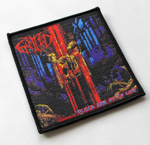 GUTTED - Bleed for Us to Live -- Woven Patch