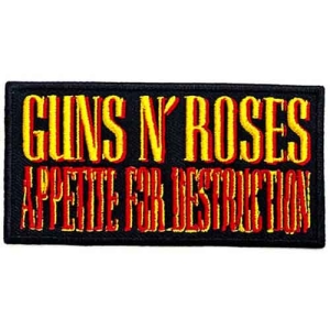Naszywka termiczna GUNS N' ROSES - APPETITE FOR DESTRUCTION