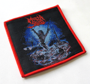 MORTA SKULD - Dying Remains [red] -- Woven Patch