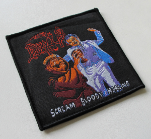 Naszywka DEATH - Scream Bloody Healing [black]