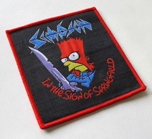 Naszywka SODOM - Simpson [red]