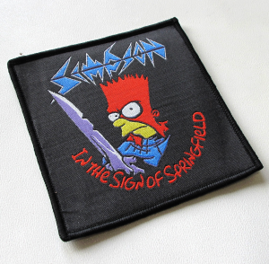 Naszywka SODOM - Simpson [black]