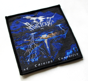 ANCIENT - The Cainian Chronicle [black] -- Woven Patch 