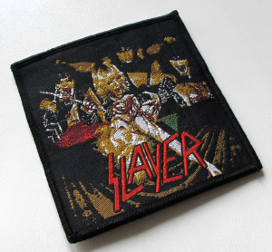 SLAYER - Band -- Woven Patch 