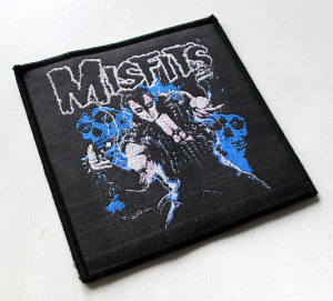 MISFITS [black] -- Woven Patch 